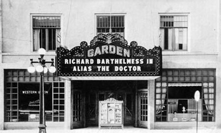 Garden Theatre - Old Photo (newer photo)